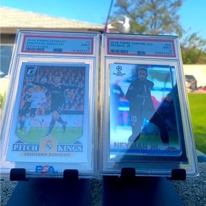 PSA Neymar 2018 TOPPS CHROME UCL NEYMAR JR.
#50
MINT
9. BOTH BRAND NEW UNUSED⬇️